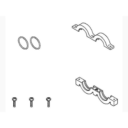 Kohler Inlet Saddle Clamp Kit 1052077